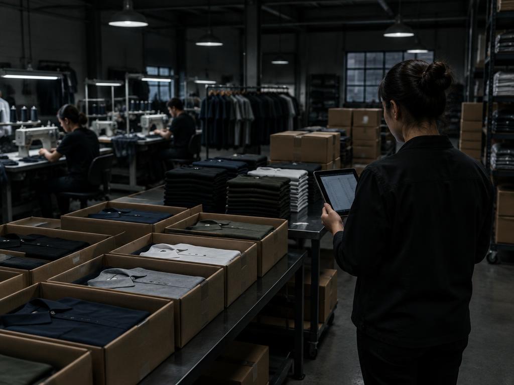 Imagem ilustrativa — atendimento comercial e pedidos em produção